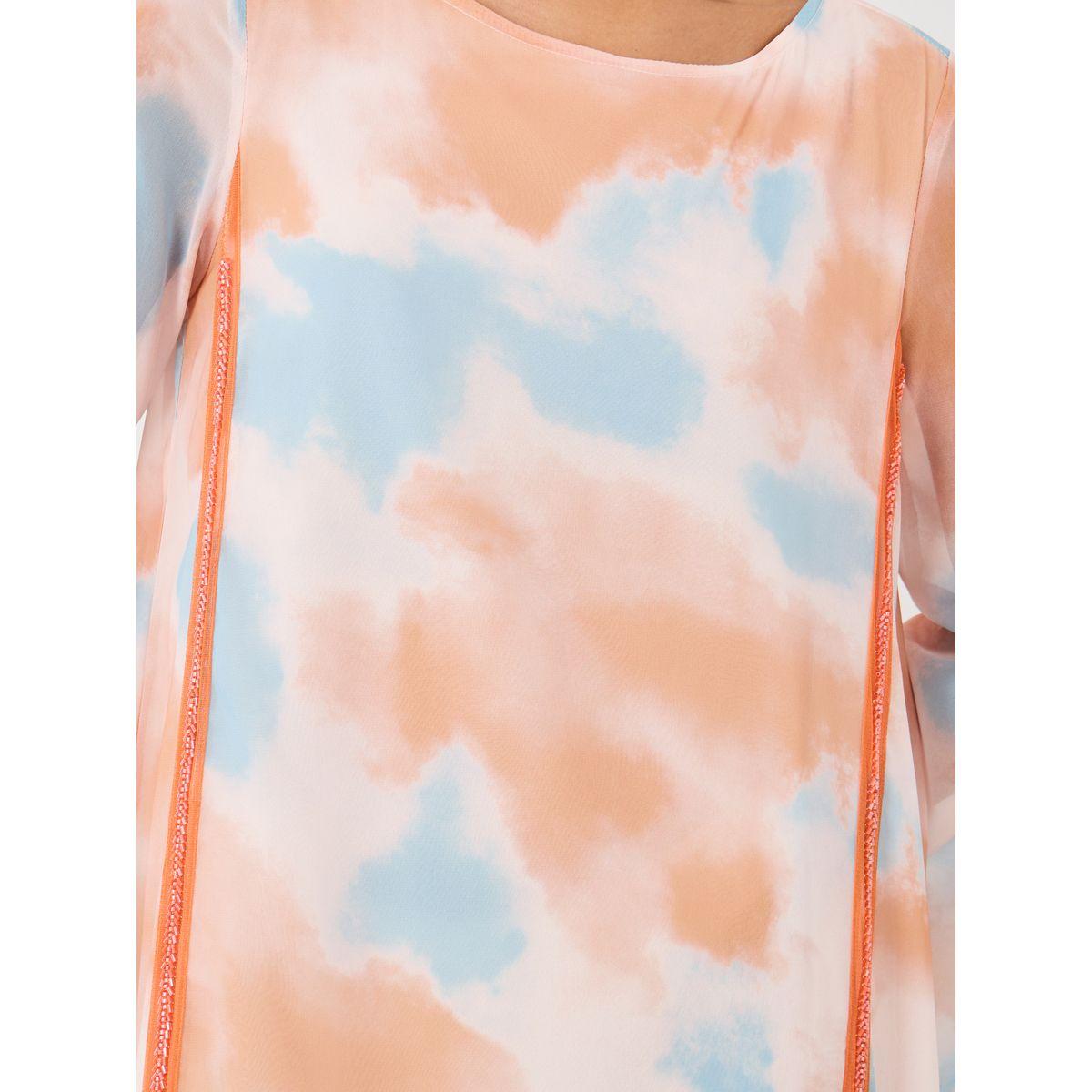Styli Printed Long Sleeve A-Line Jalabiya-women-arabicclothing-jalabiyas-image-4