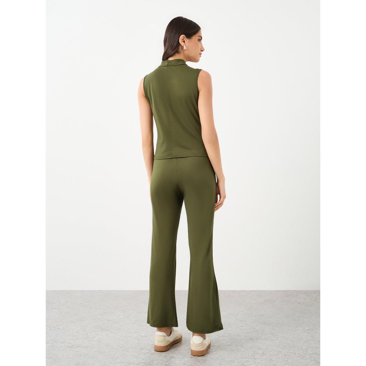 Styli Women Mock Neck Top and Pants Co-Ords-women-clothing-coordsets-image-5