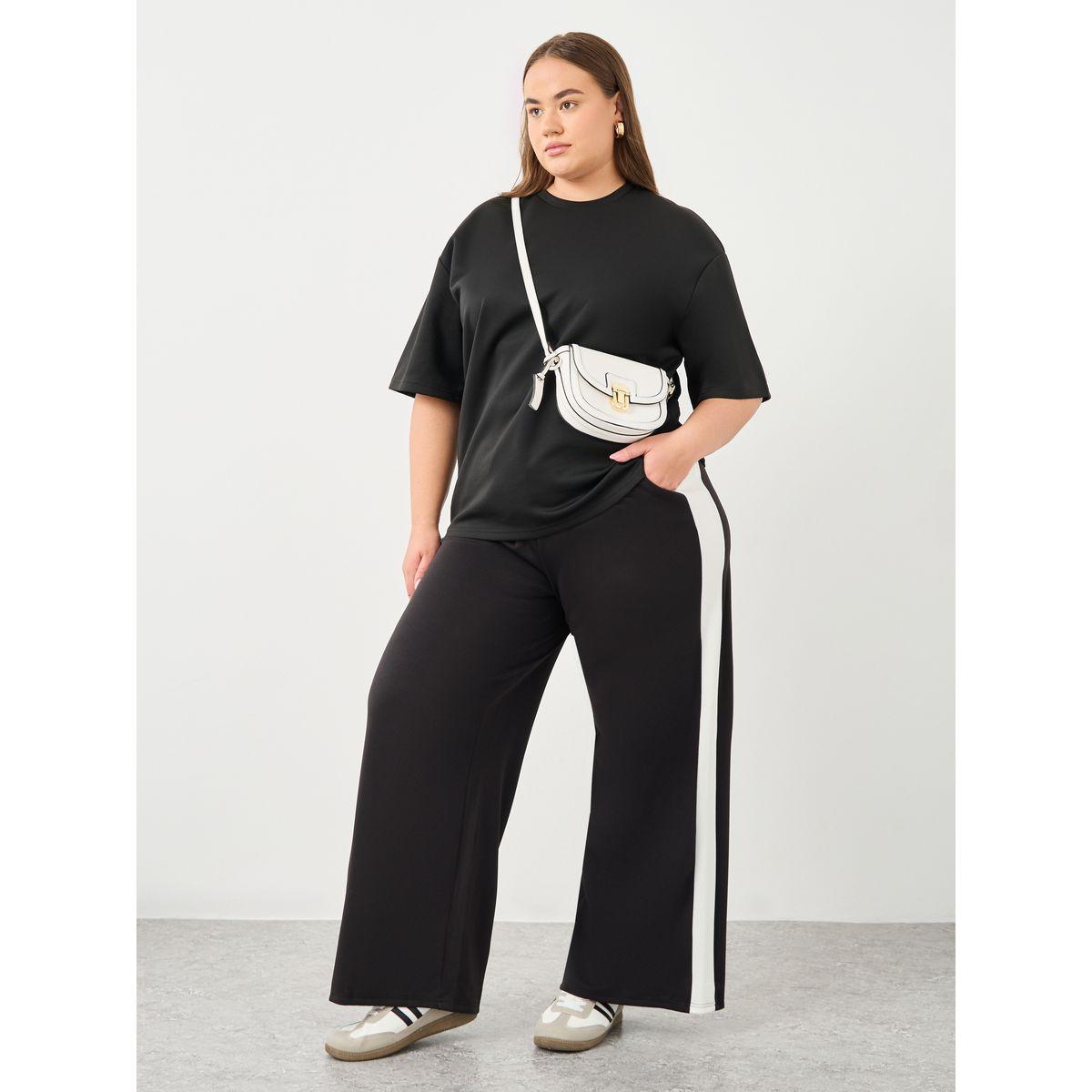 جوغر بمقاس كبير وقصة أرجل واسعة-women-clothing-bottoms-joggers-image-1