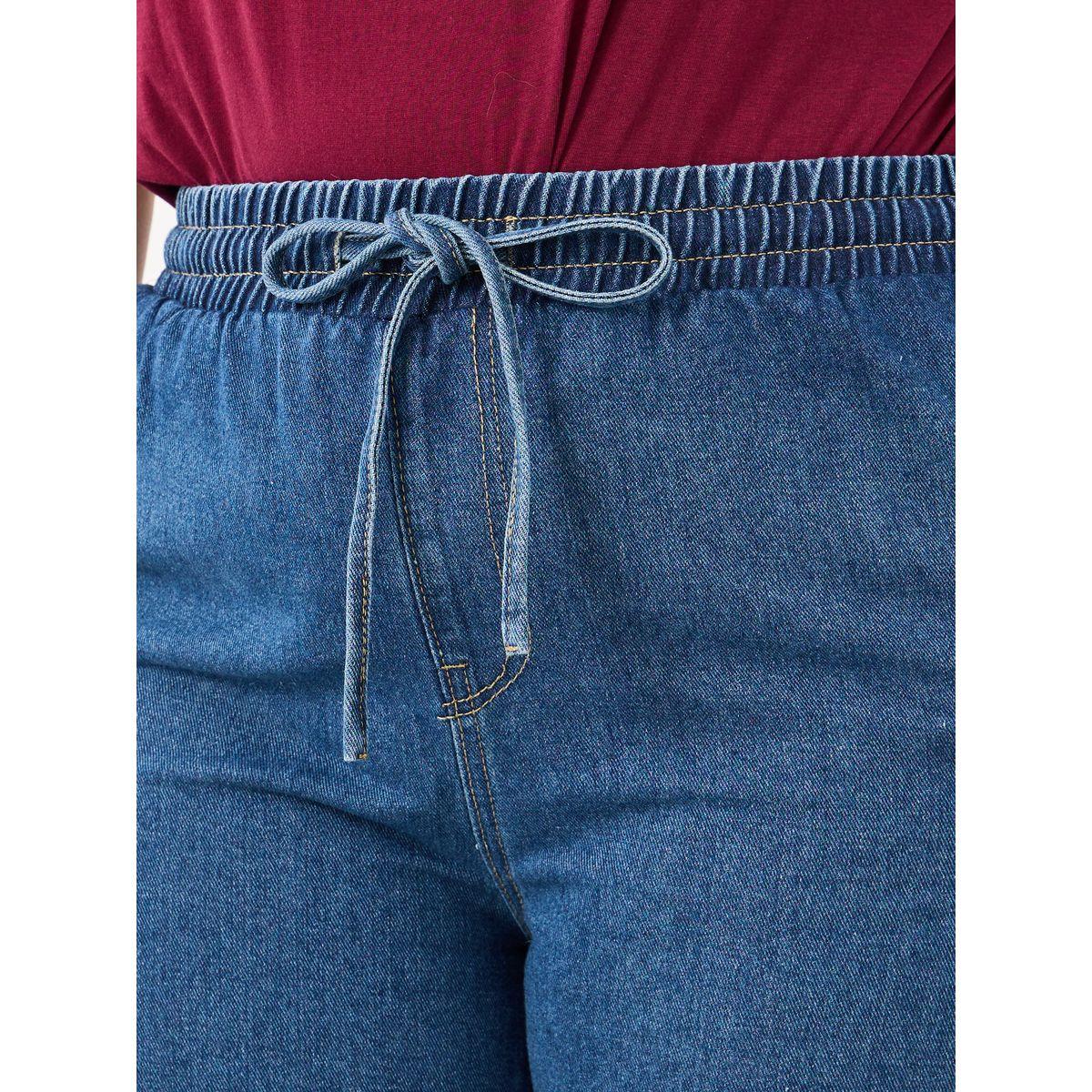 بنطال جينز بمقاس كبير وقصة أرجل واسعة-women-clothing-bottoms-jeans-image-3