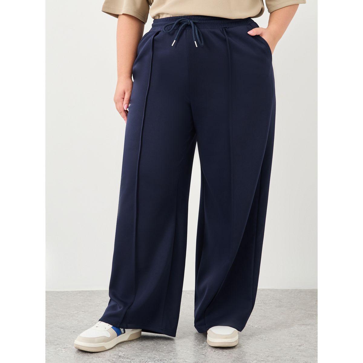 جوغر بمقاس كبير وقصة أرجل واسعة-women-clothing-bottoms-joggers-image-2