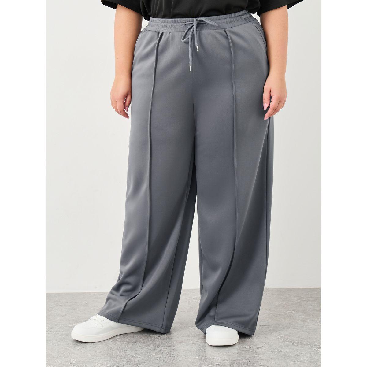 جوغر بمقاس كبير وقصة أرجل واسعة-women-clothing-bottoms-joggers-image-2
