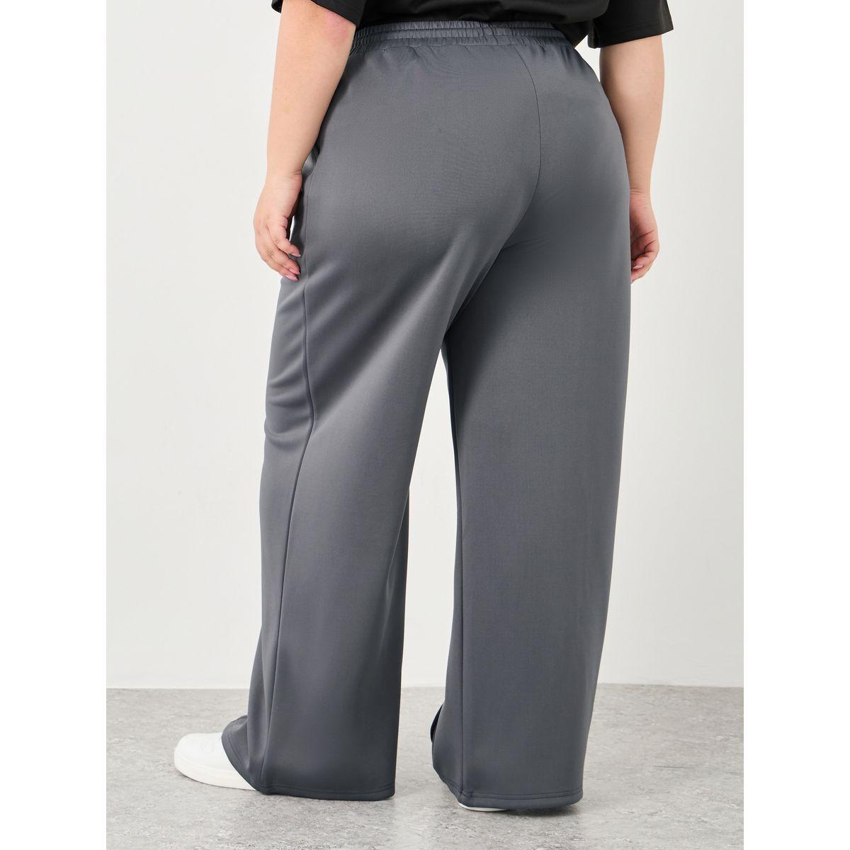 Styli Plus Wide Leg Joggers with Pintuck Detail-women-clothing-bottoms-joggers-image-4