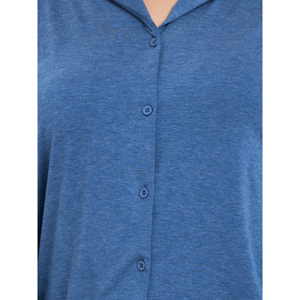 طقم من بنطال بيجاما وبلوزة بمقاس كبير-women-clothing-nightwear-pyjamas-longsets-image-4