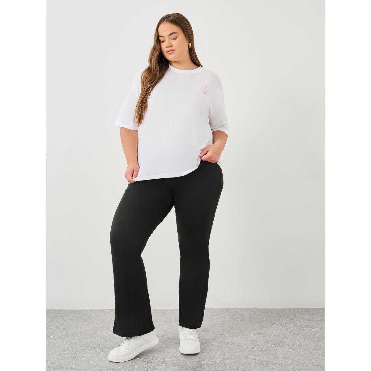 ليقنز بمقاس كبير بخصر مطاطي-women-clothing-bottoms-leggings-image-1