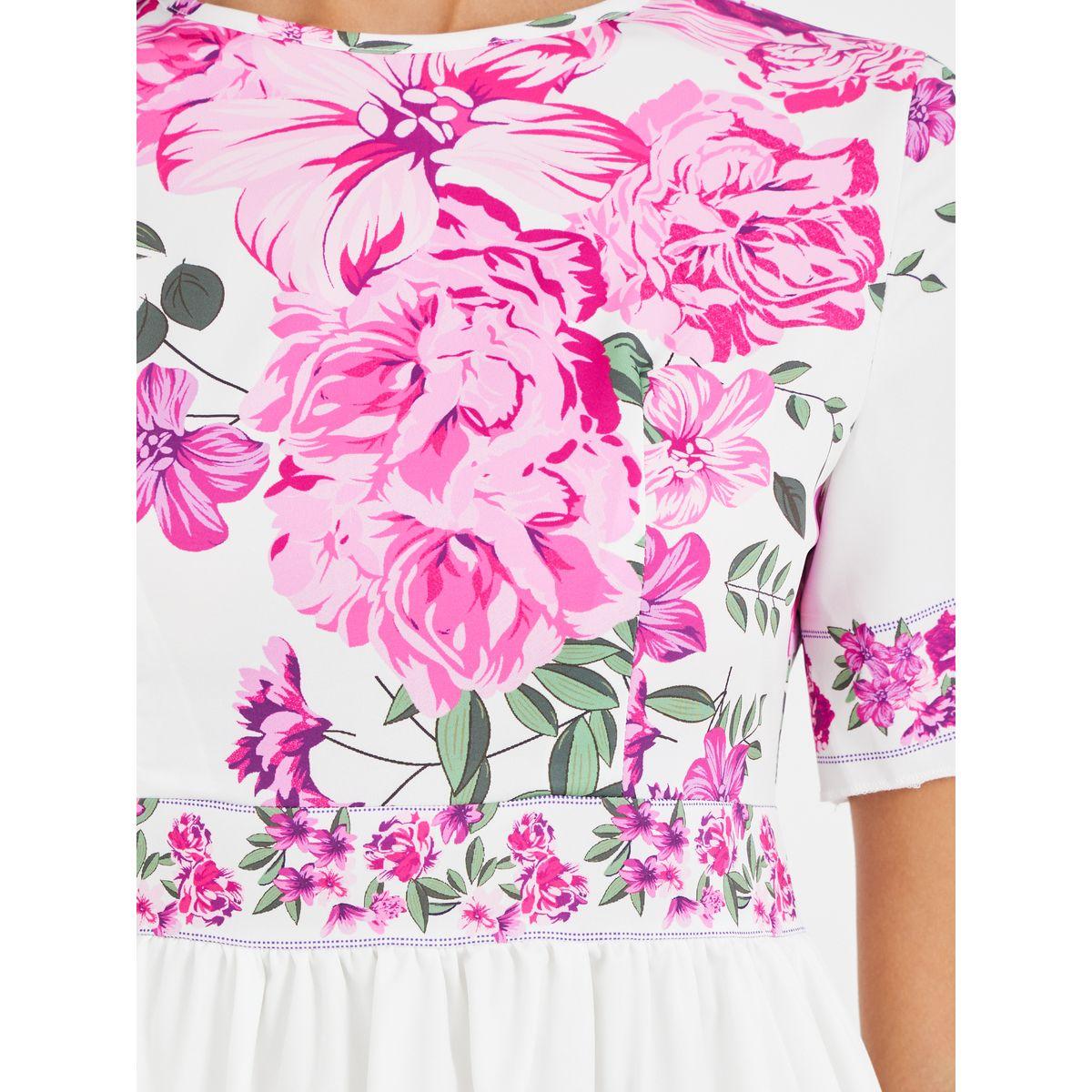 Styli Floral Print Short Sleeve Midi Dress-women-clothing-dresses-image-4