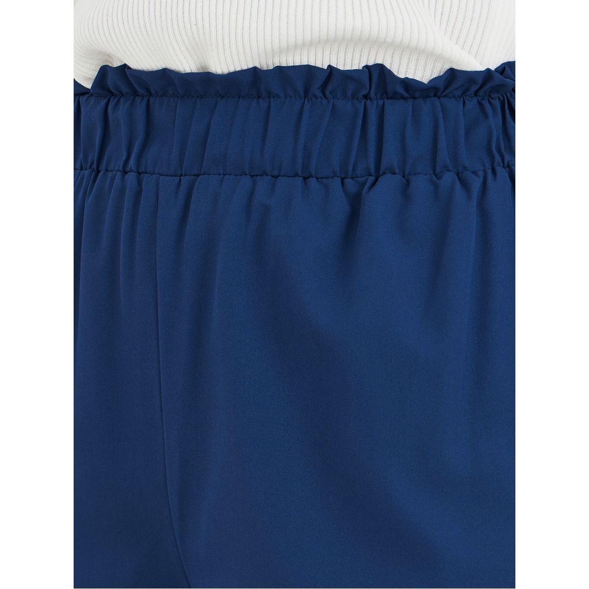 Styli Solid Elastic Waist Wide Leg Pants-women-clothing-bottoms-trousers-image-3