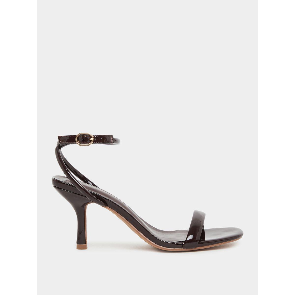 صندل سادة بكعب ستيليتو وسير كاحل-women-shoes-sandals-heeled-image-1