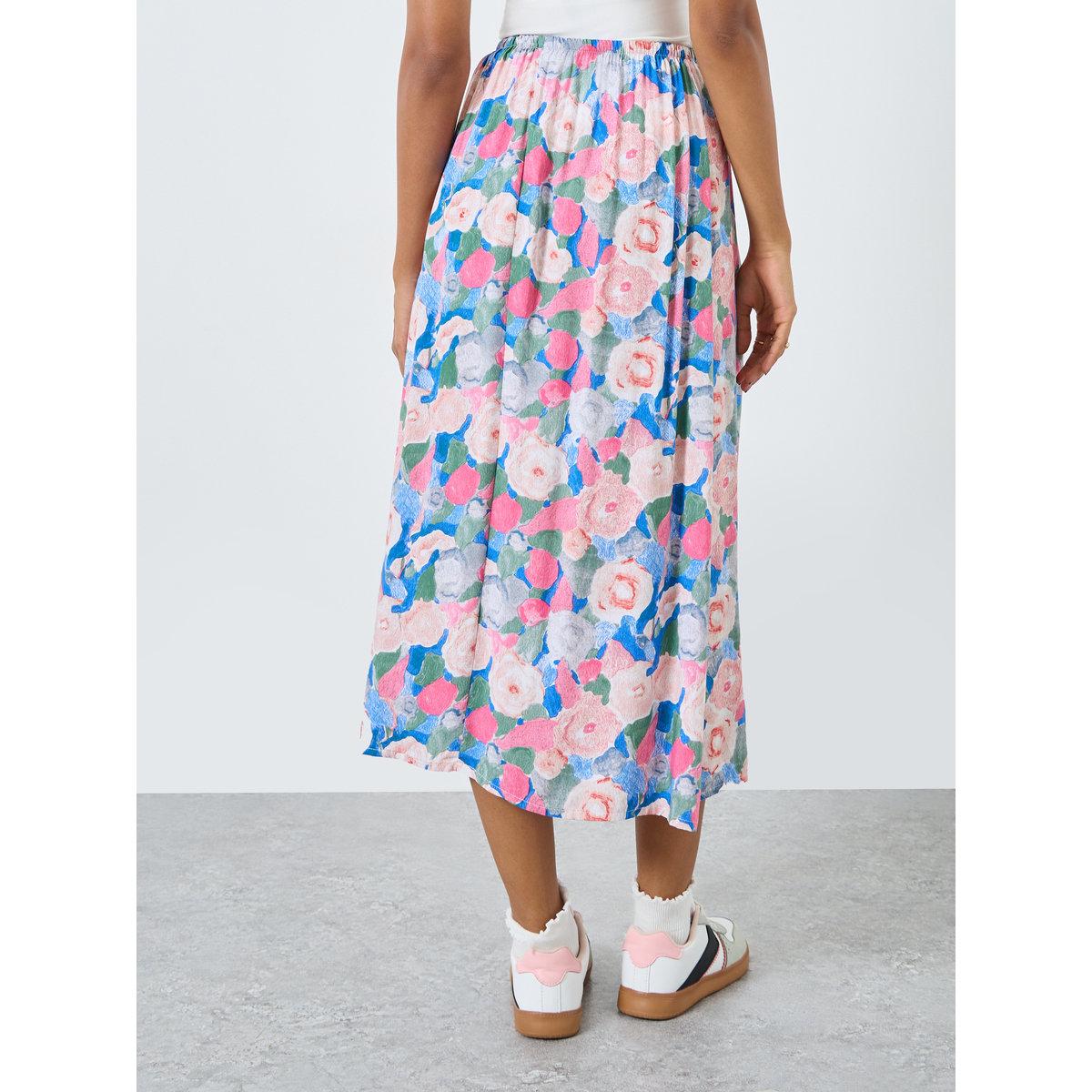 Styli Floral Printed Viscose A-Line Midi Skirt-women-clothing-bottoms-skirts-image-4
