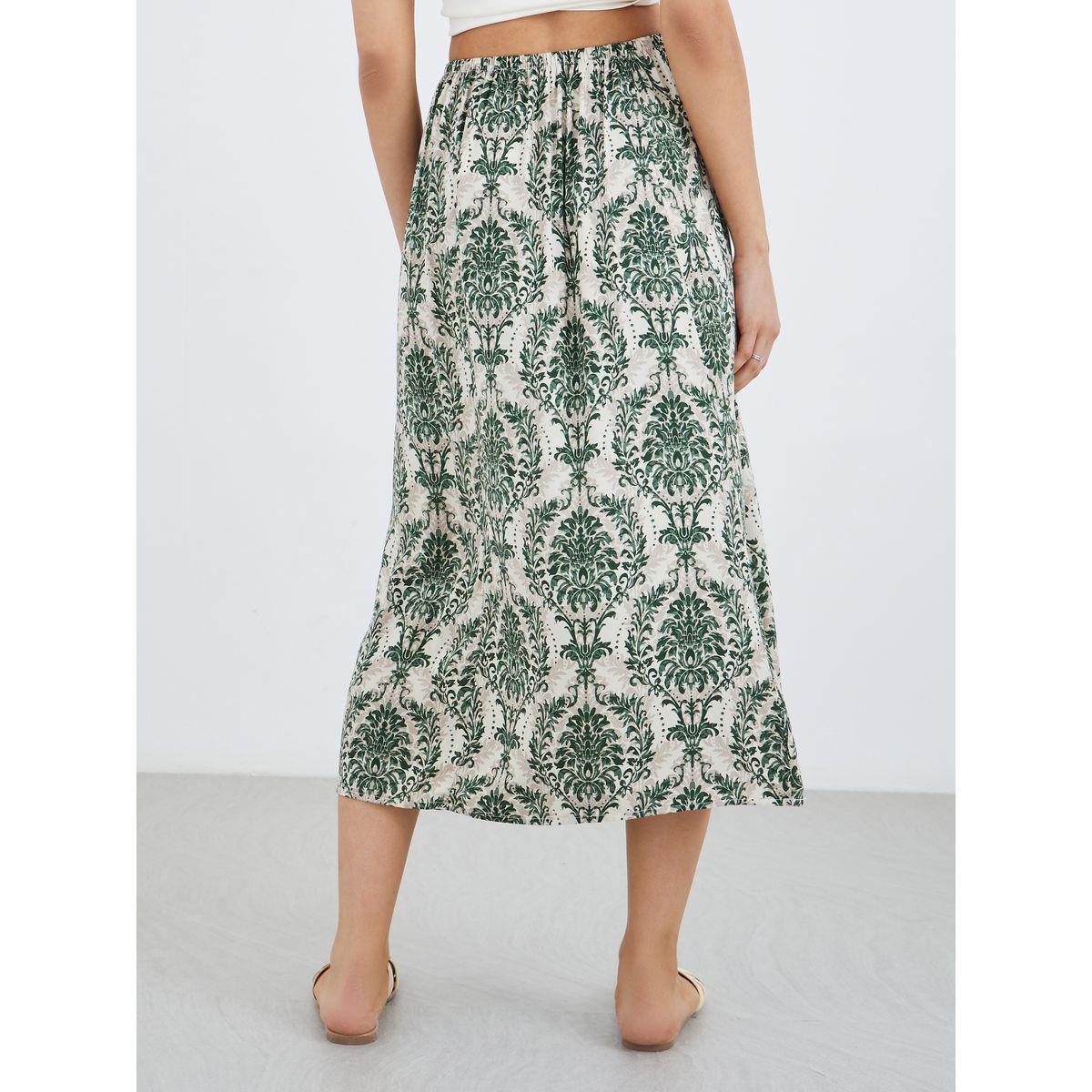 تنورة ميدي مُطبعة بالكامل-women-clothing-bottoms-skirts-image-4