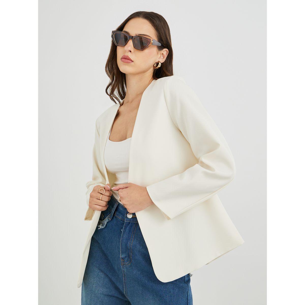 بليزر سادة مفتوح من الأمام-women-clothing-coatsandjackets-blazers-image-1