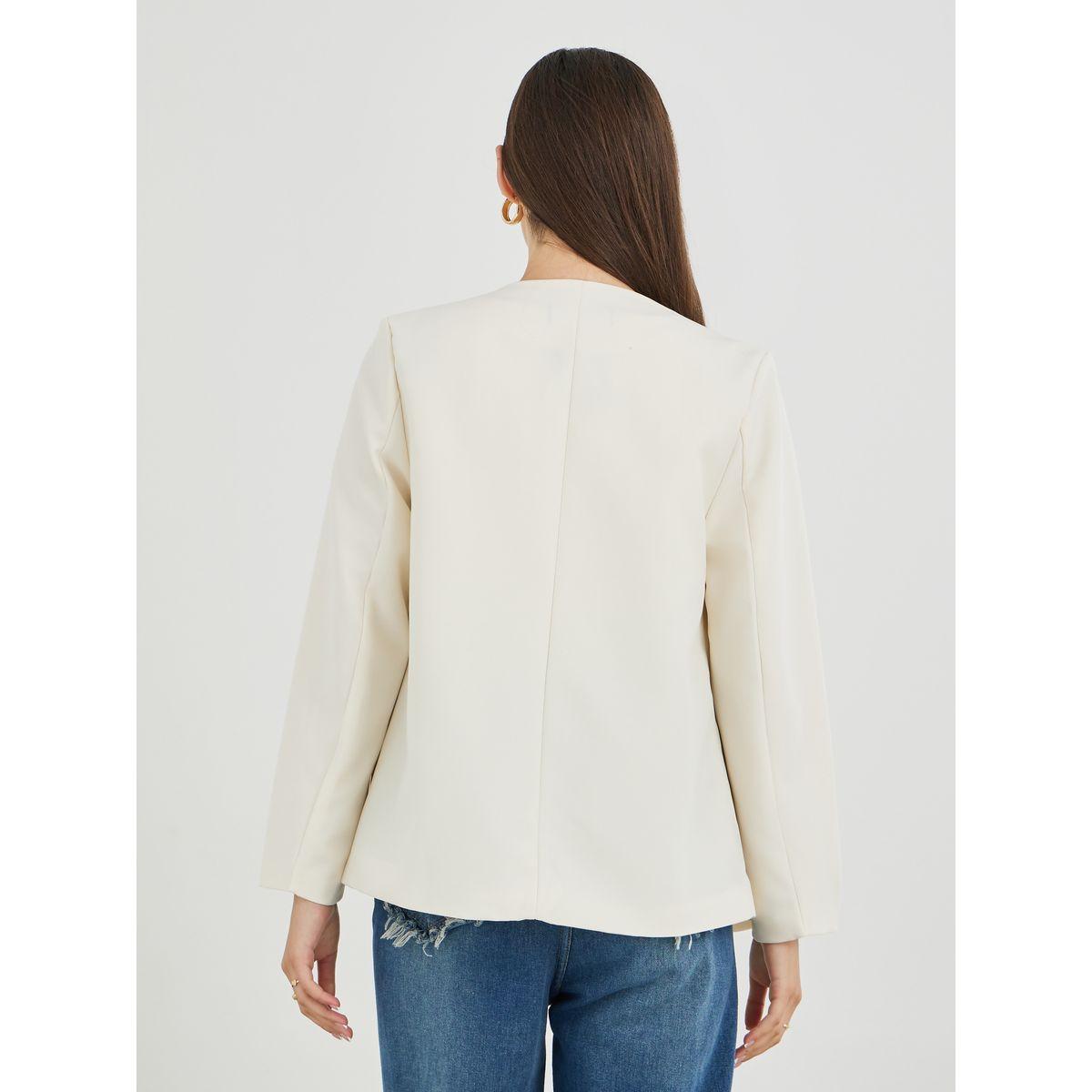 بليزر سادة مفتوح من الأمام-women-clothing-coatsandjackets-blazers-image-5