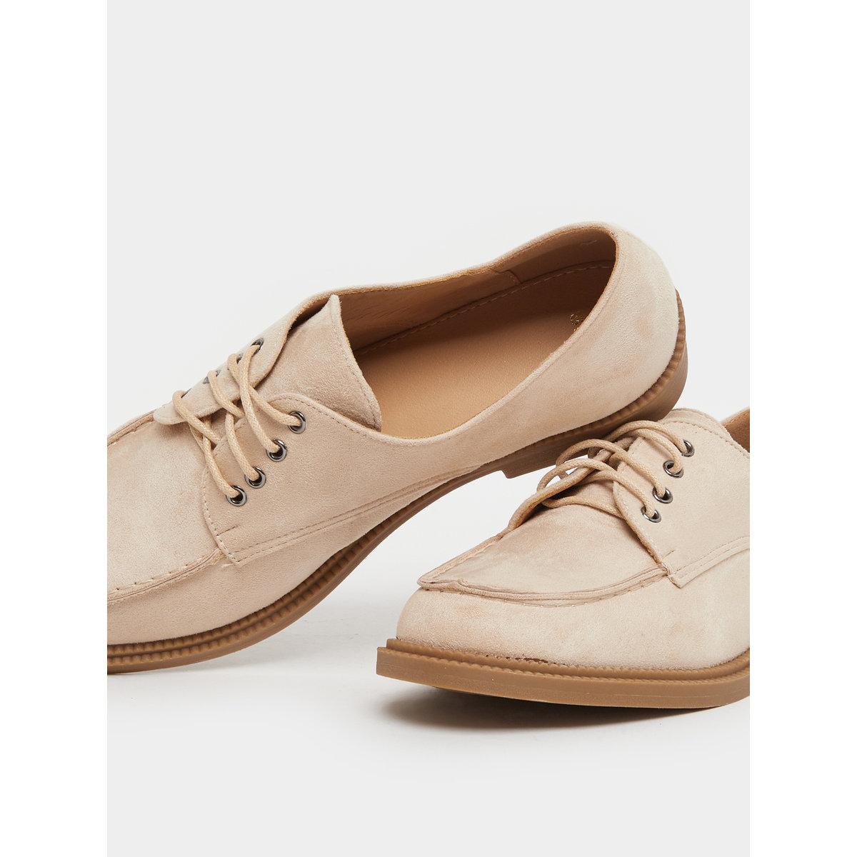 Styli Suede Lace Up Casual Shoes-women-shoes-sneakers-image-4