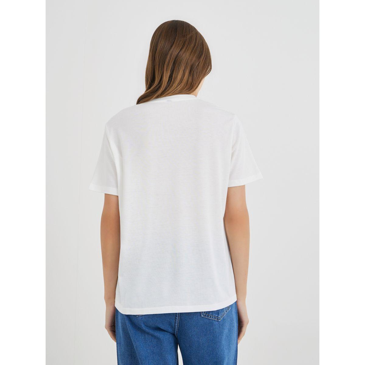 Styli Embroidery Slogan Round Neck T-Shirt-women-clothing-tshirts-image-4