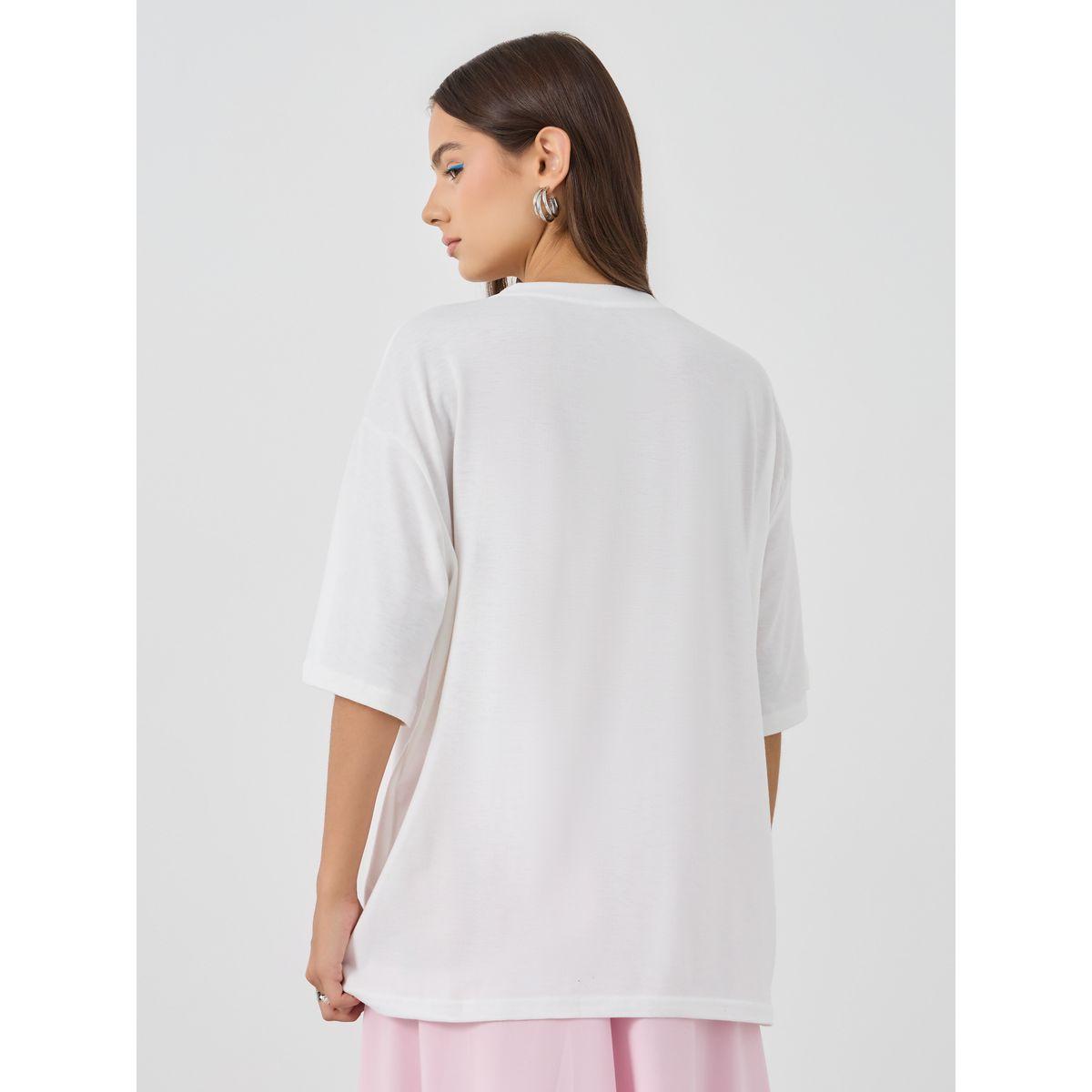 تيشيرت فضفاض بتفاصيل مُطرّزة-women-clothing-tshirts-image-5