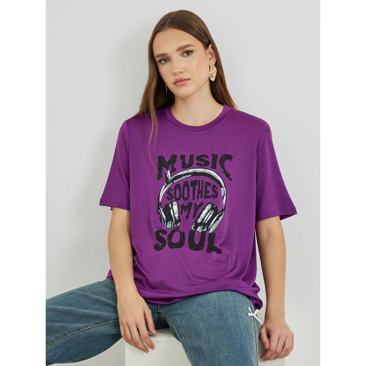 تيشيرت فضفاض بطبعة جرافيك-women-clothing-tshirts-image-1