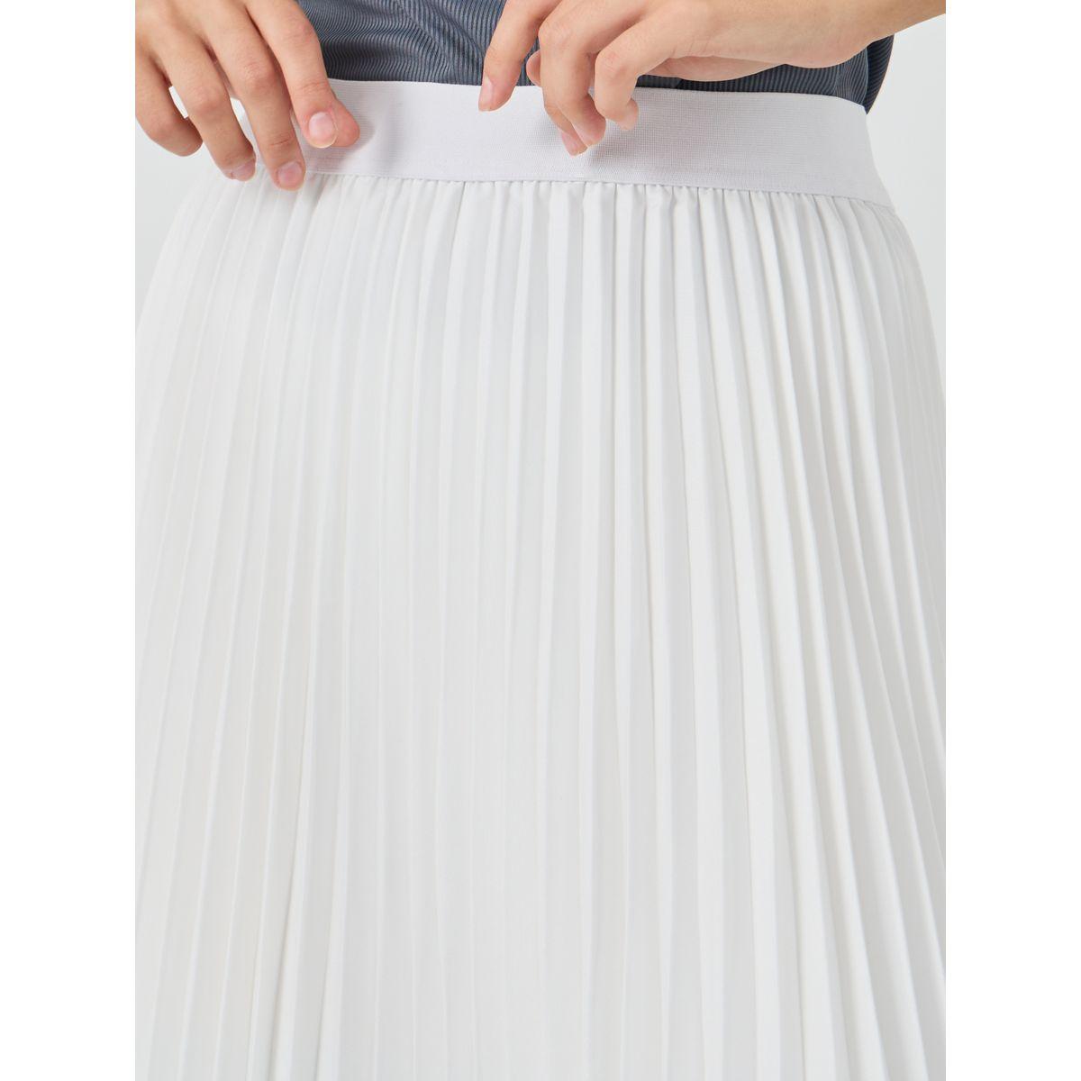 تنورة طويلة بحافة واسعة وكسرات-women-clothing-bottoms-skirts-image-3
