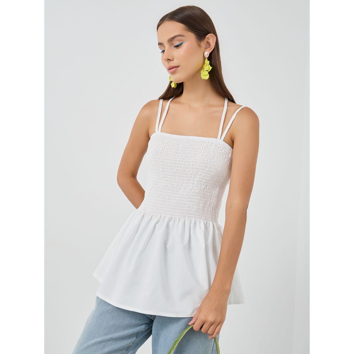 بلوزة سادة بحمالات رفيعة-women-clothing-shirtsandblouses-blouses-image-4