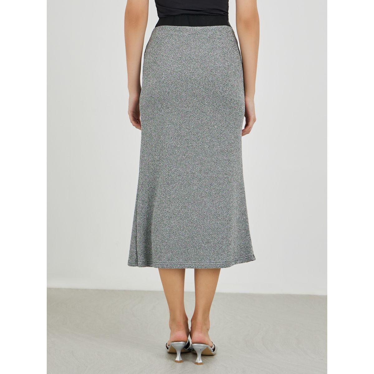 تنورة ميدي ضيقة بخصر مطاطي-women-clothing-bottoms-skirts-image-4