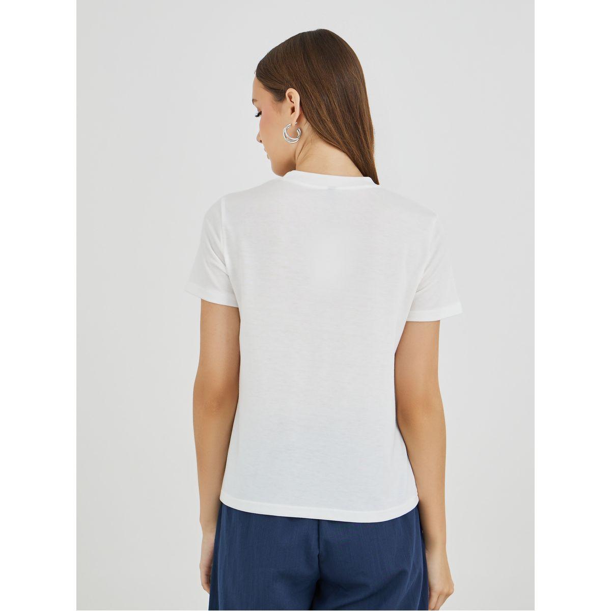 Styli Embroidered Round Neck T-Shirt with Pockets-women-clothing-tshirts-image-4