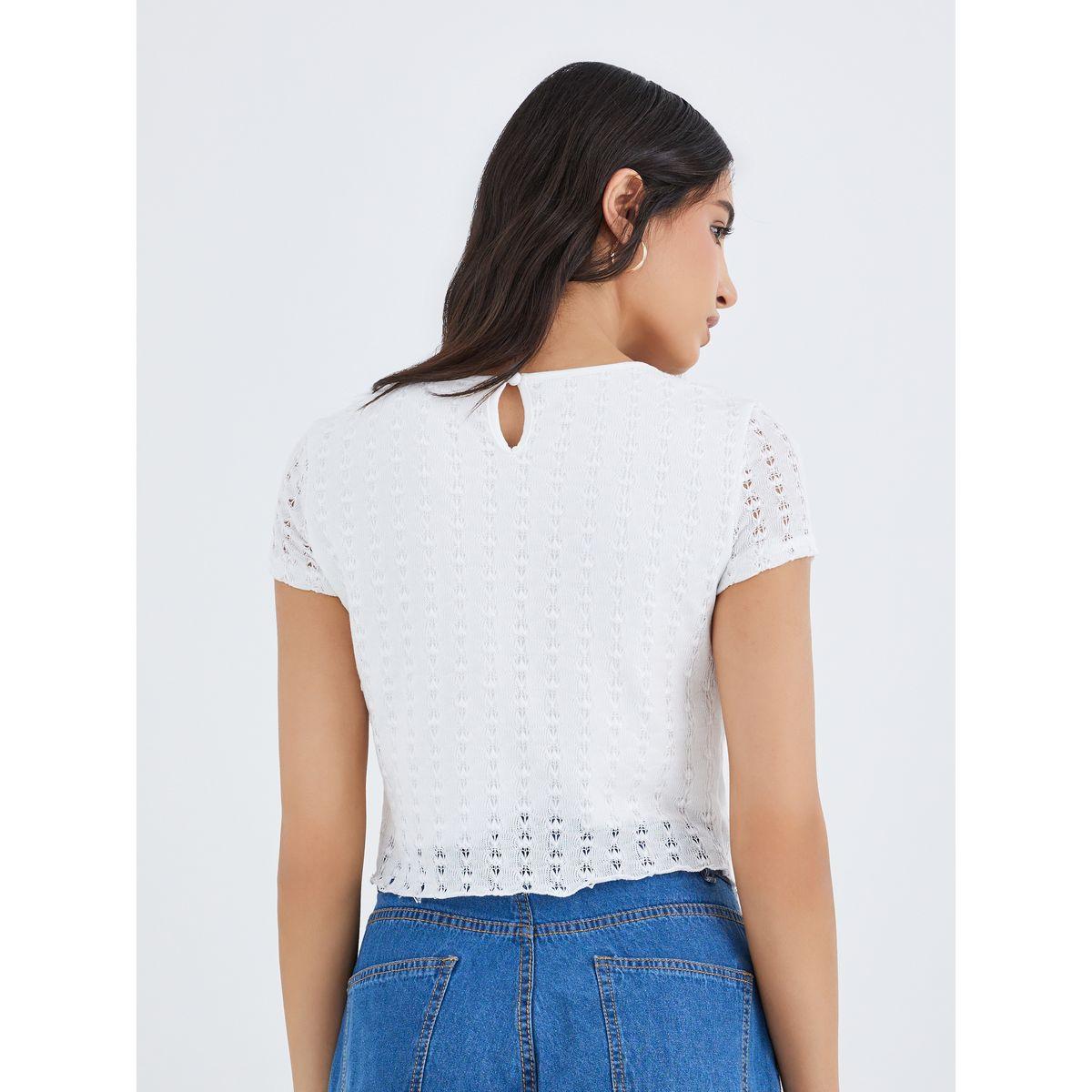 Styli Asymmetric Hem Knit Top-women-clothing-tshirts-image-4