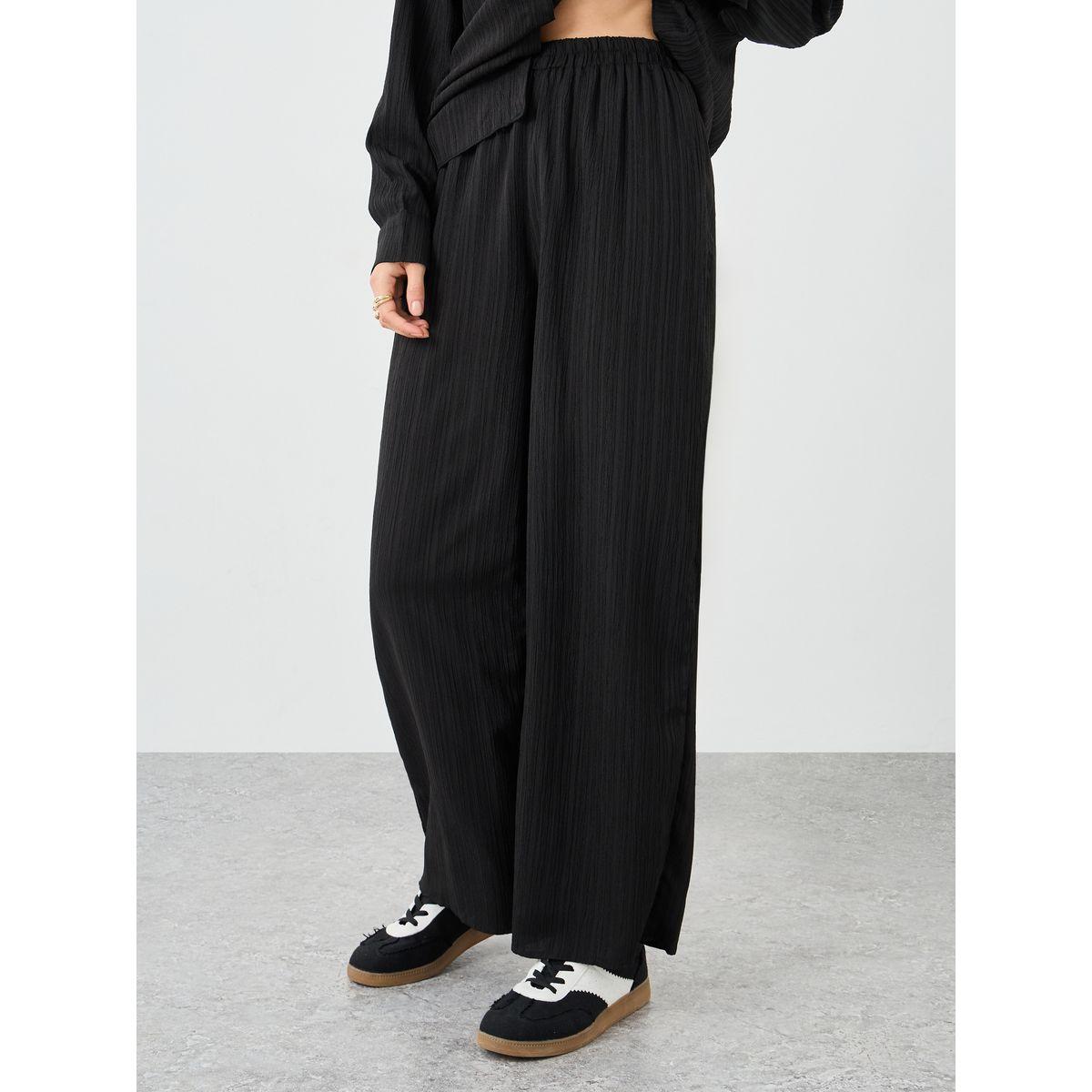 Styli Textured Button Up Shirt and Pants Co-Ords-women-clothing-coordsets-image-6