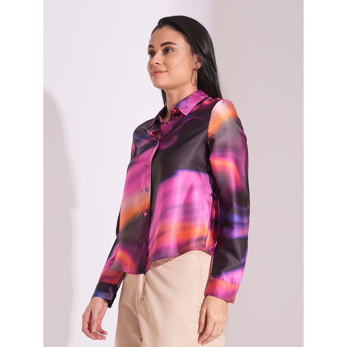 بلوزة بياقة سبريد وأزرار-women-clothing-shirtsandblouses-shirts-image-2