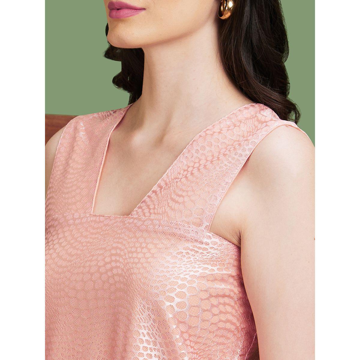 Globus Textured Square Neck Sleeveless Top-women-clothing-shirtsandblouses-blouses-image-4