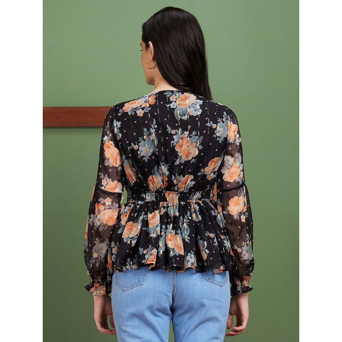 بلوزة بيبلوم بطبعة زهور-women-clothing-shirtsandblouses-blouses-image-3