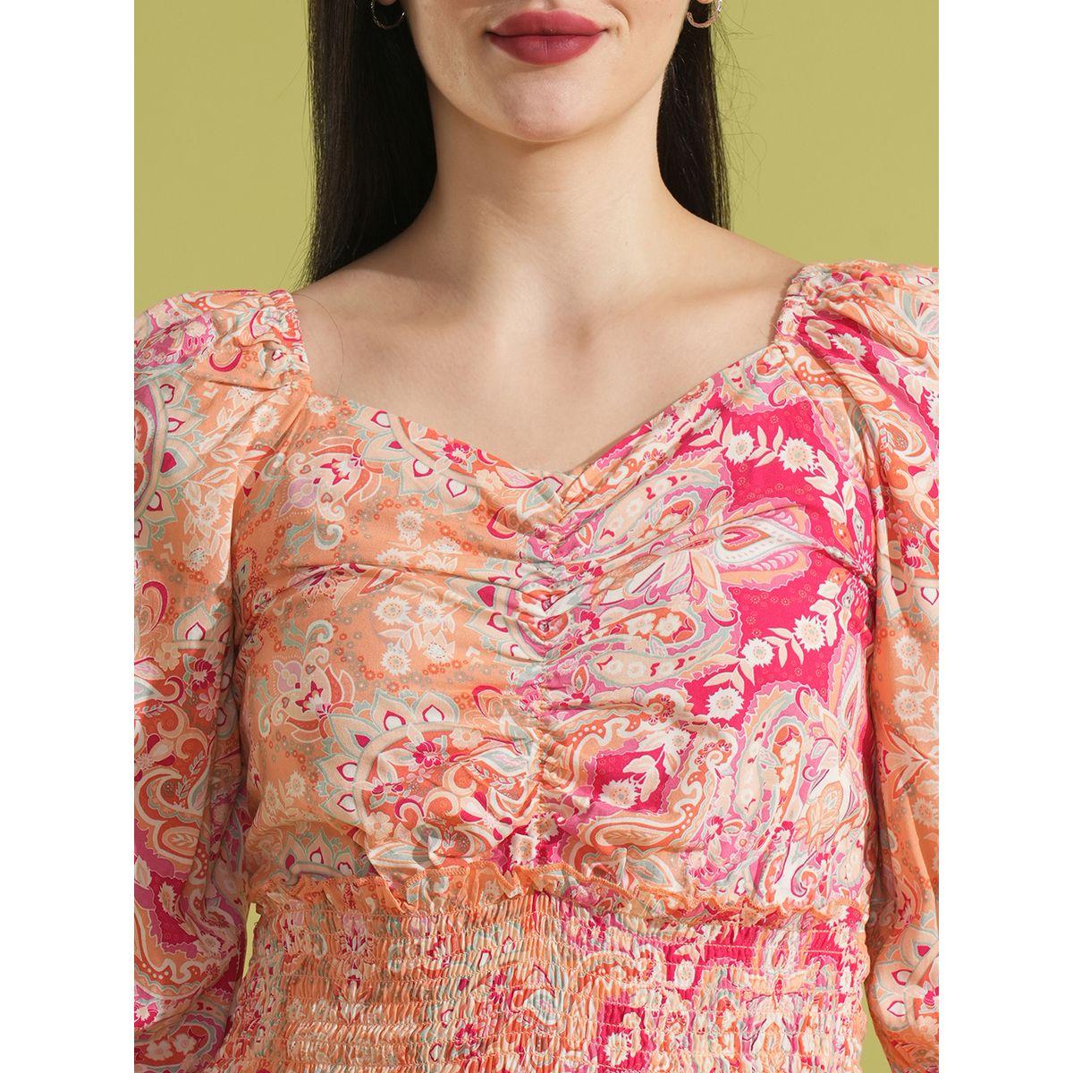 بلوزة بطبعة زهور وياقة بنمط قلب-women-clothing-shirtsandblouses-blouses-image-4