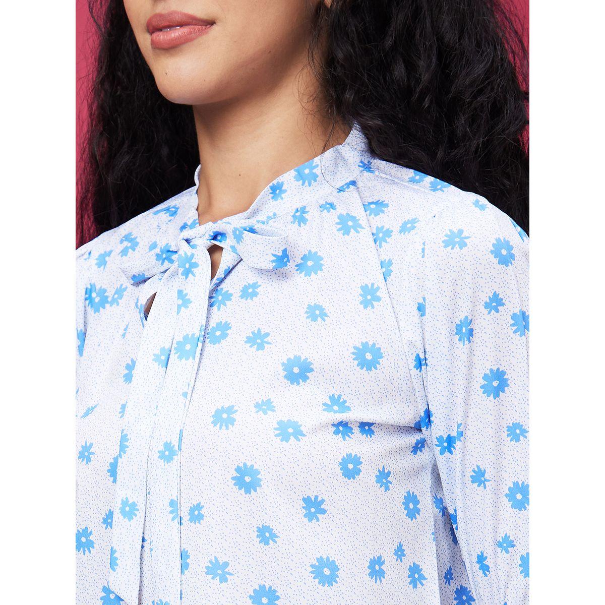 بلوزة بطبعة زهور وياقة بأربطة-women-clothing-shirtsandblouses-blouses-image-4
