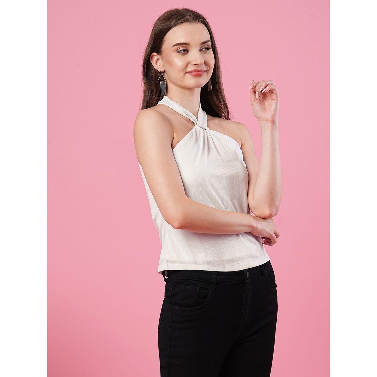 بلوزة مضلعة بياقة هولتر-women-clothing-shirtsandblouses-blouses-image-2