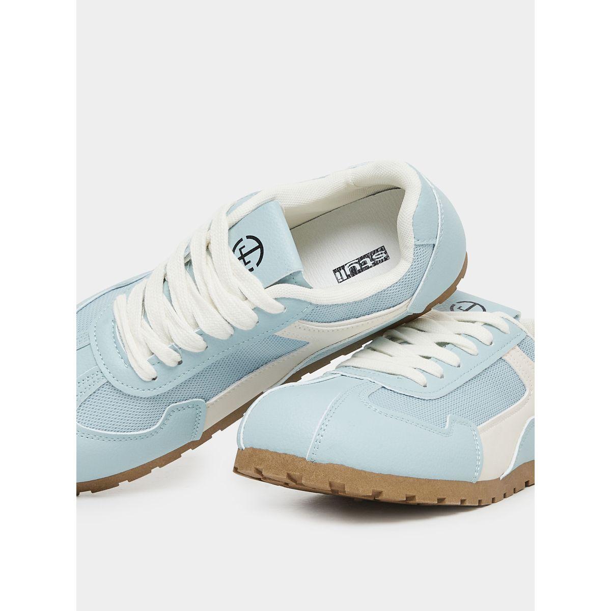 Styli Color Block Lace Up Sneakers-women-shoes-sneakers-image-3