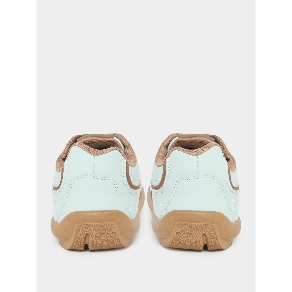 Styli Panelled Lace Up Sneakers-women-shoes-sneakers-image-4