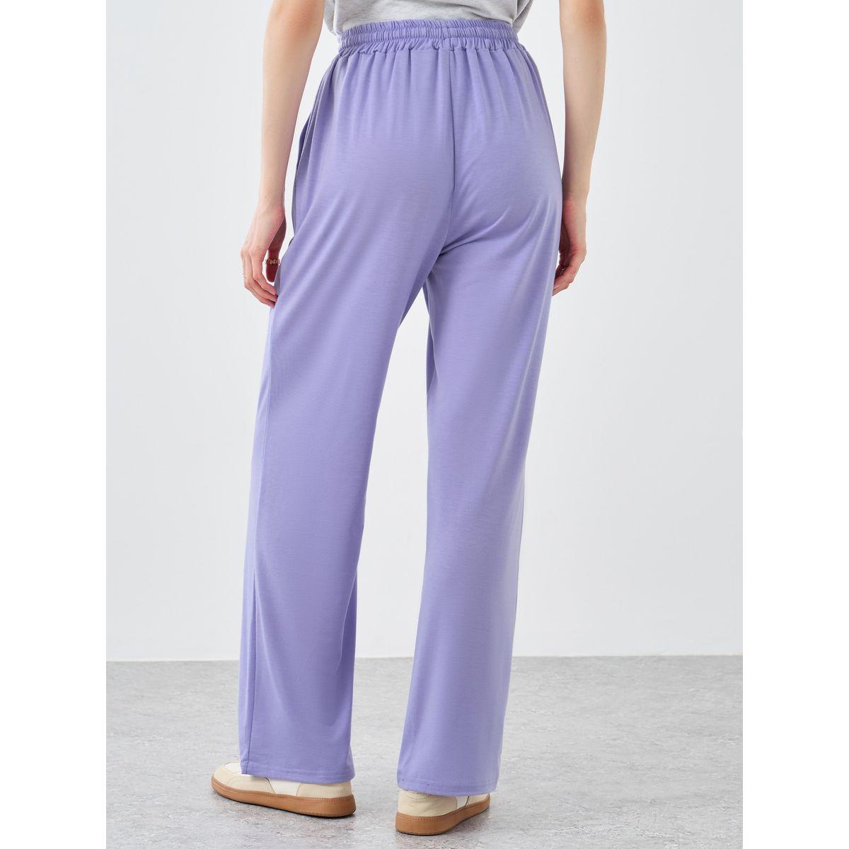 جوغر سادة بقصة أرجل مستقيمة-women-clothing-bottoms-joggers-image-4