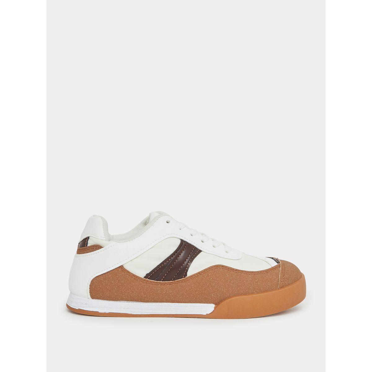 Styli Color Block Lace Up Sneakers-women-shoes-sneakers-image-1