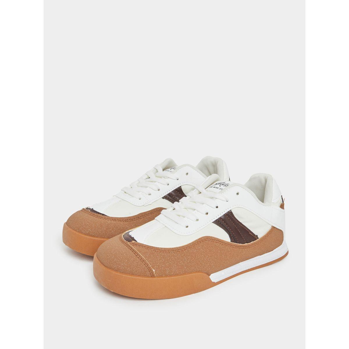 حذاء سنيكرز بنمط كتل الألوان مع أربطة للإغلاق-women-shoes-sneakers-image-2