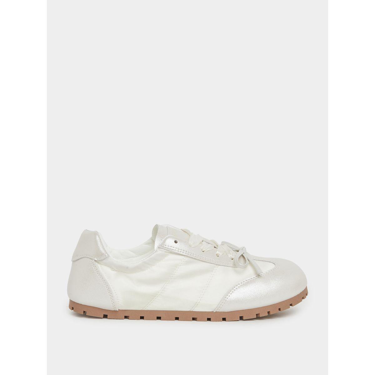 Styli Bow Detail Lace Up Sneakers-women-shoes-sneakers-image-1