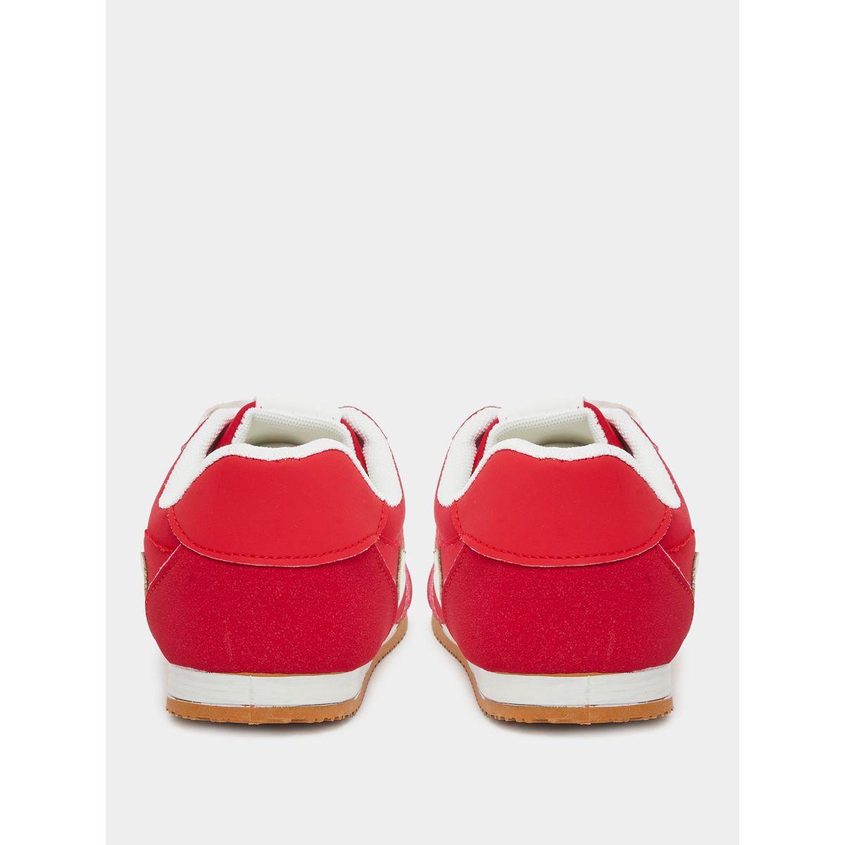 حذاء سنيكرز بتفاصيل شعار الماركة مع أربطة للإغلاق-women-shoes-sneakers-image-4
