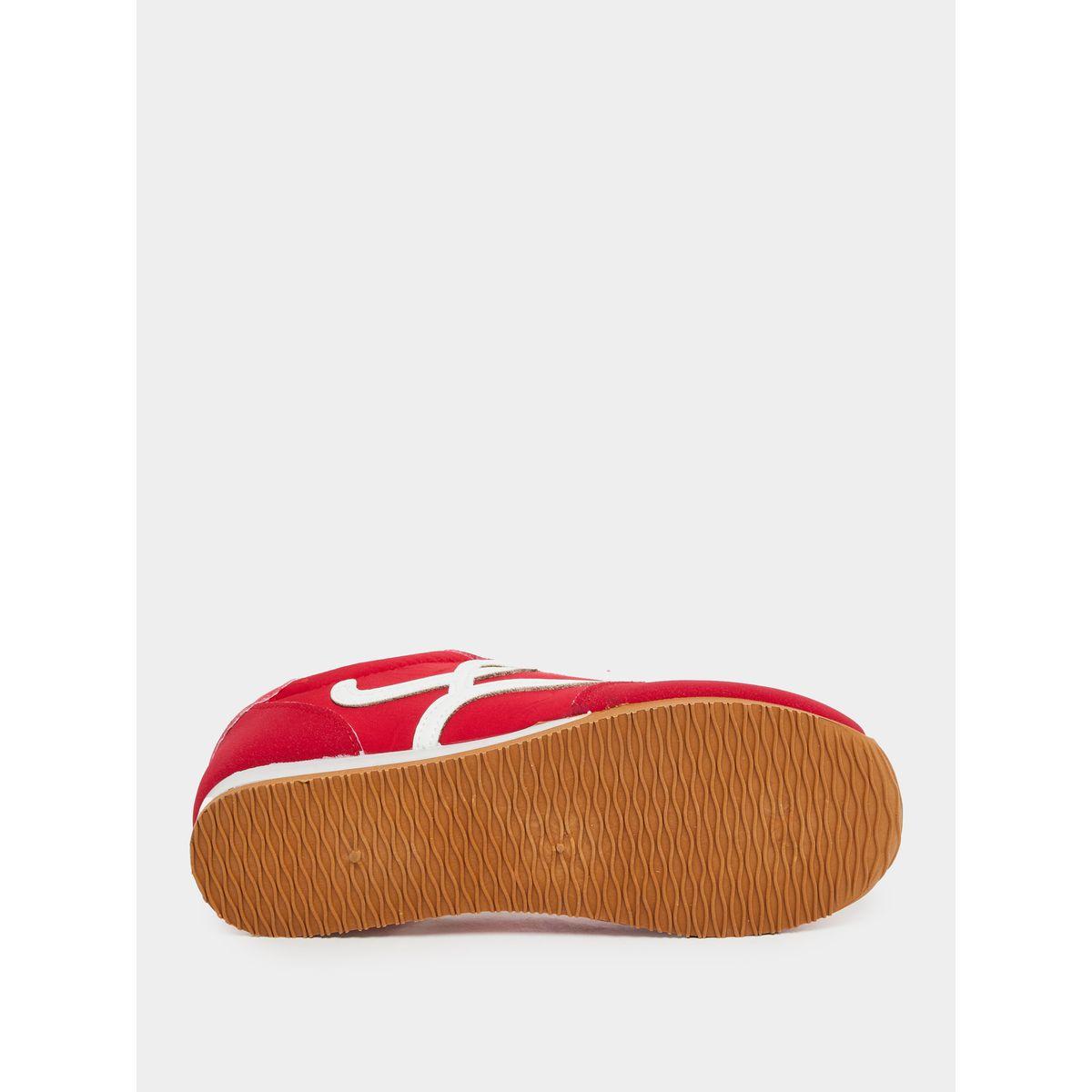 حذاء سنيكرز بتفاصيل شعار الماركة مع أربطة للإغلاق-women-shoes-sneakers-image-6