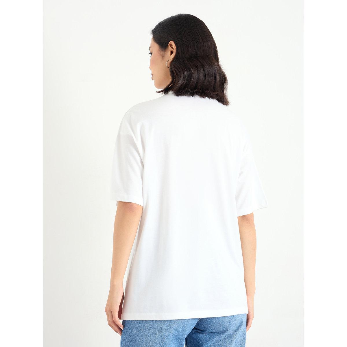 Styli White Slogan Relaxed Fit T-Shirt-women-clothing-tshirts-image-5