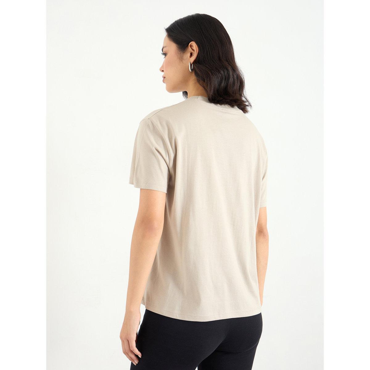 Styli Slogan Print Regular Fit T-Shirt-women-clothing-tshirts-image-5