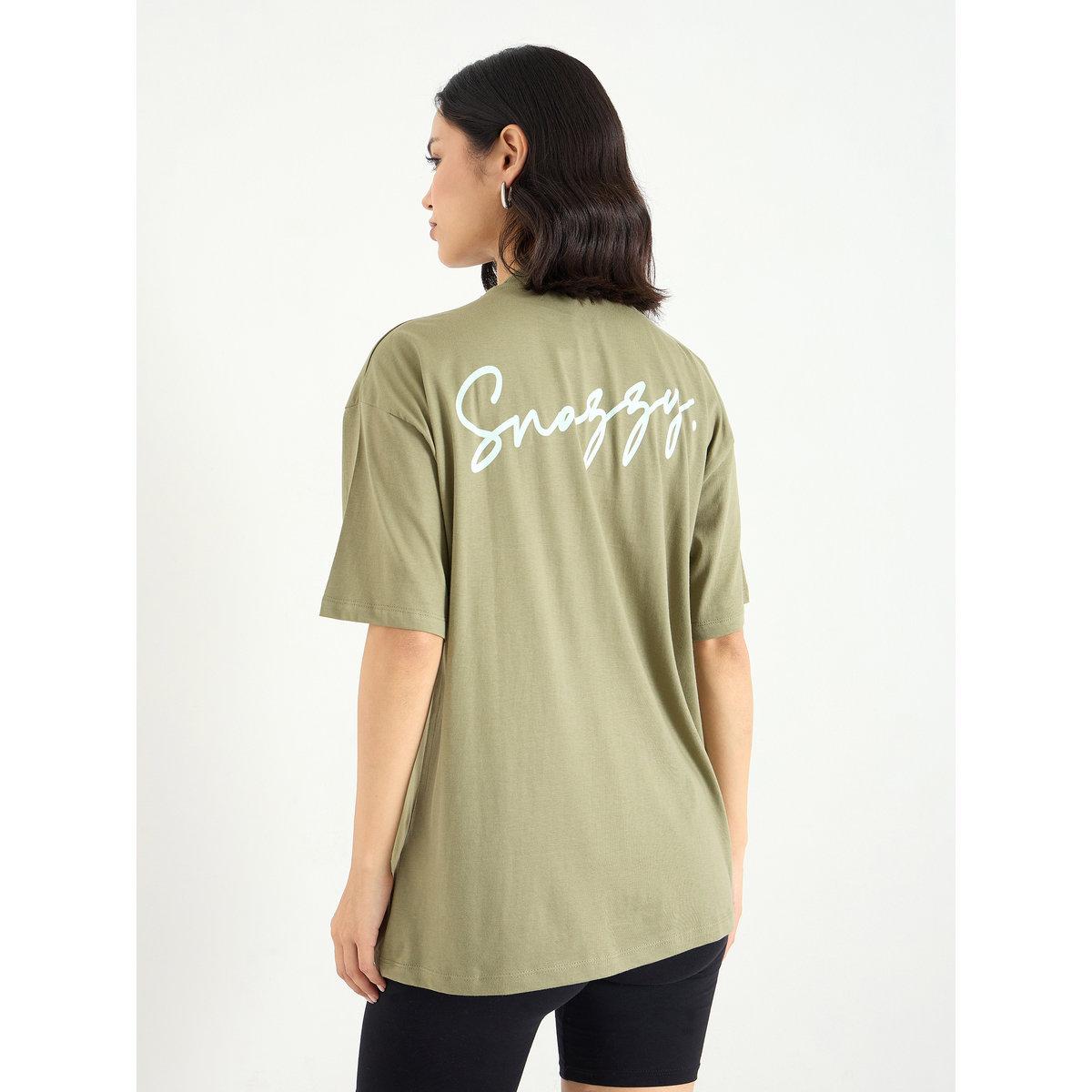 Styli Green Graphic Print Oversized T-Shirt-women-clothing-tshirts-image-5