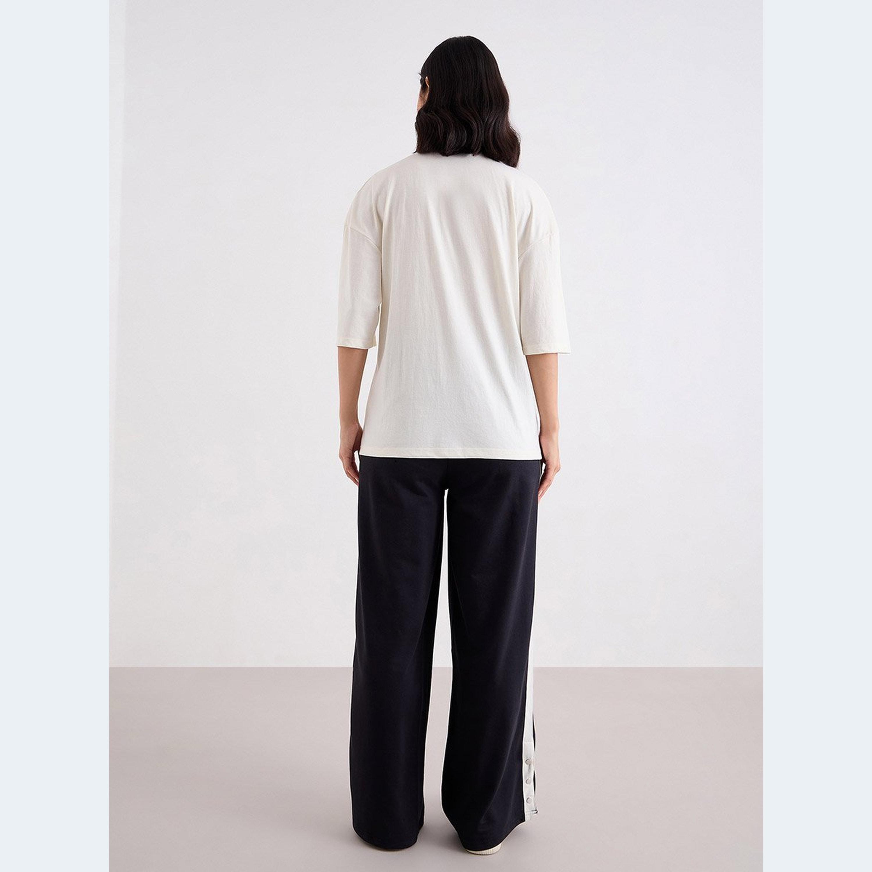 Styli Women Oversized T-Shirt and Wide Joggers Co-Ords-women-clothing-coordsets-image-4