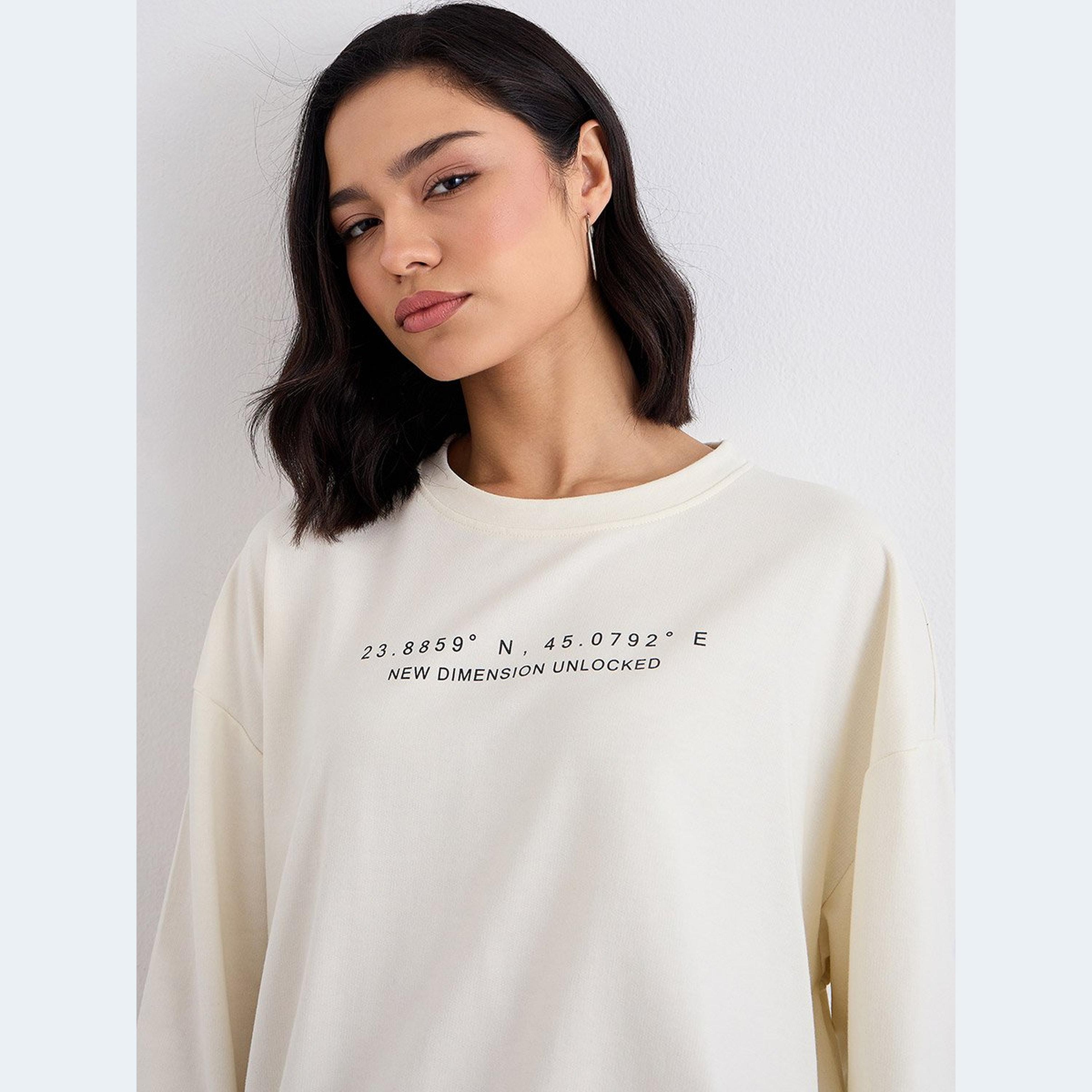 Styli Women Printed Sweatshirt and Wide Joggers Co-Ords-women-clothing-coordsets-image-3