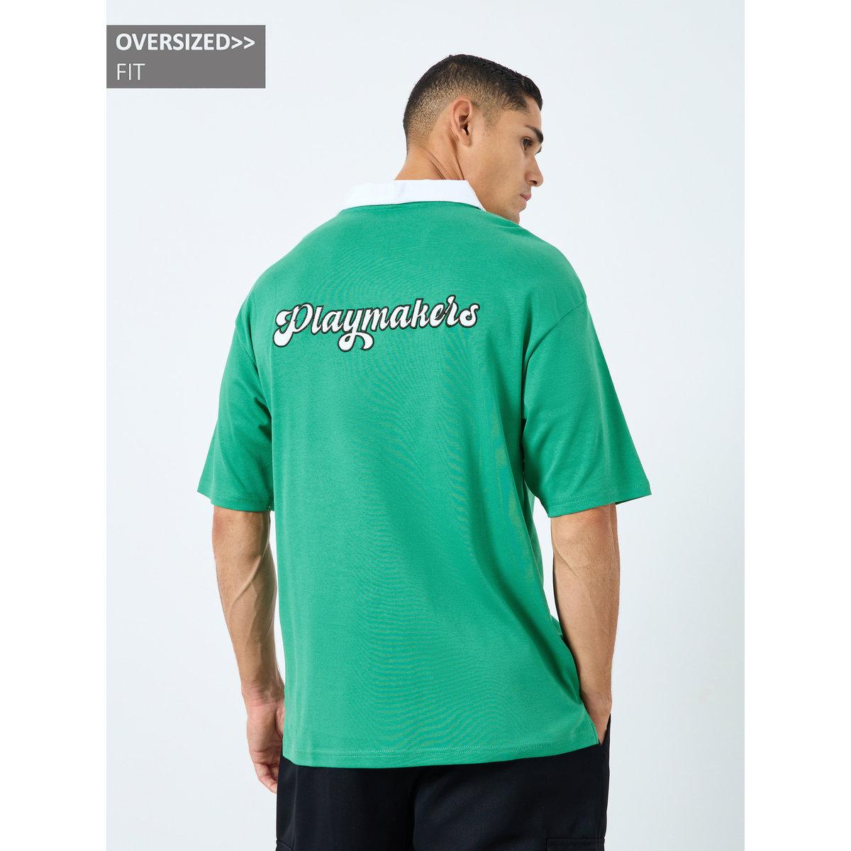 Styli Oversized Embroidered Polo T-Shirt-men-clothing-tshirtsandpolos-polos-image-1