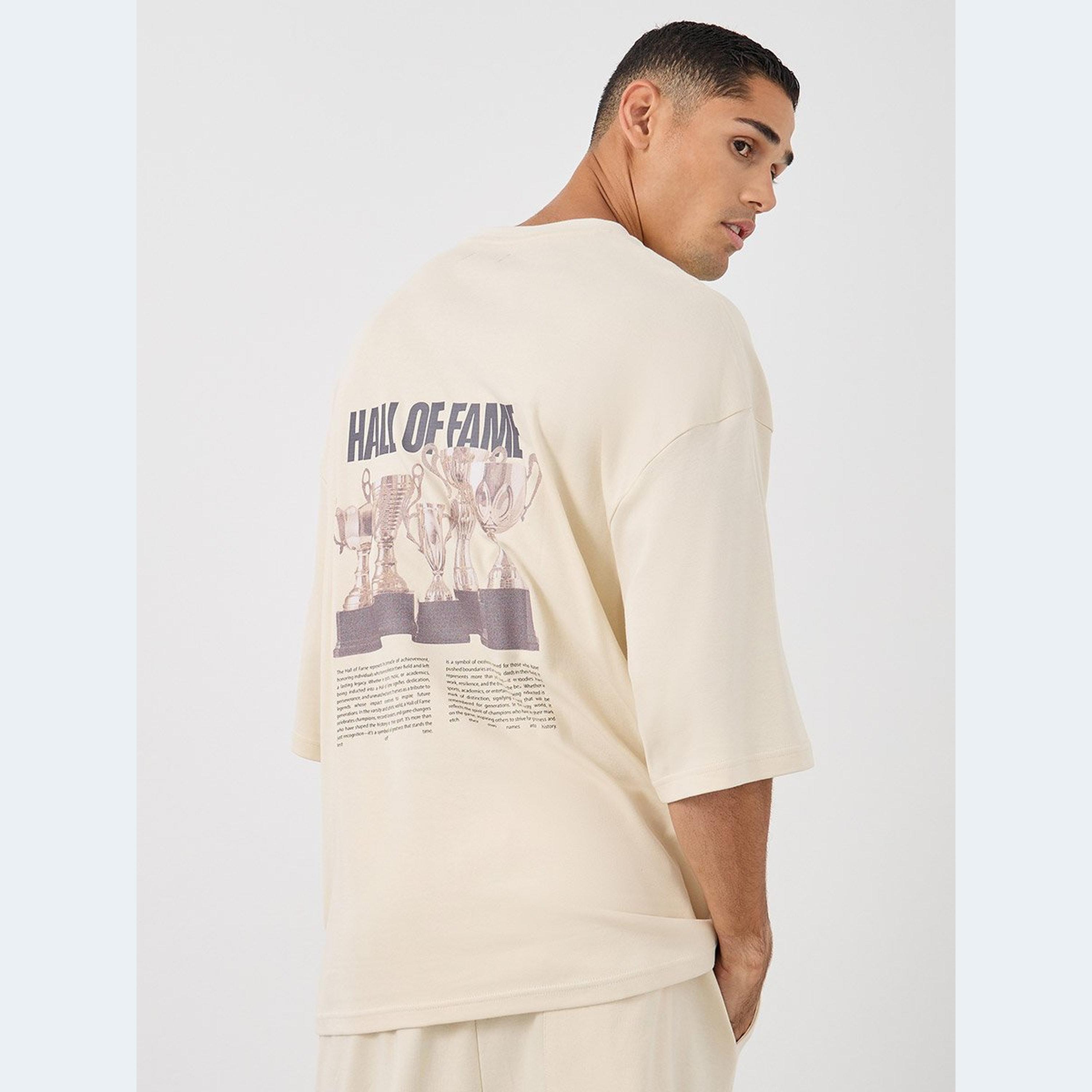 Styli Boxy Fit Printed T-Shirt and Oversized Shorts Co-Ords-men-clothing-coordsets-image-2