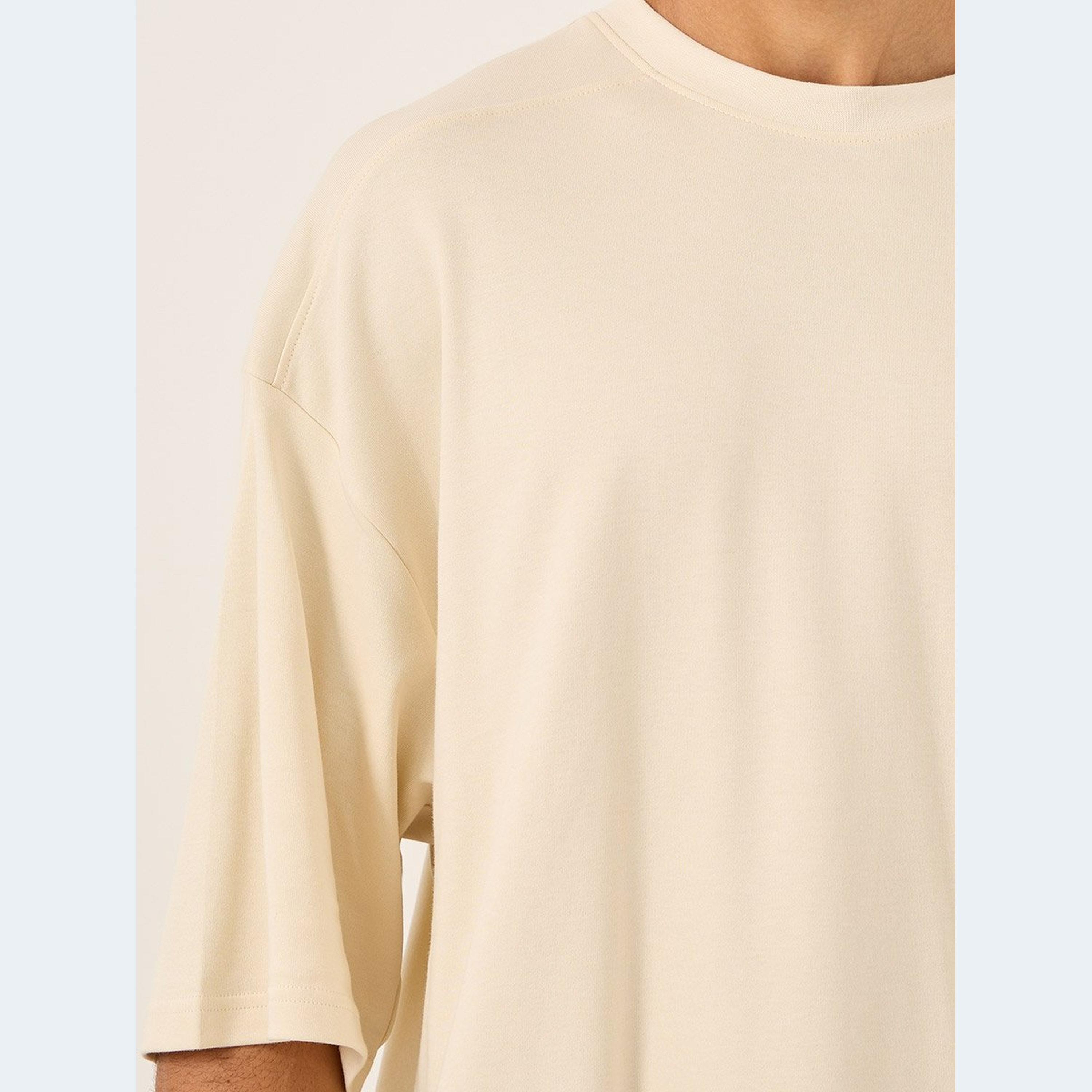 Styli Boxy Fit Printed T-Shirt and Oversized Shorts Co-Ords-men-clothing-coordsets-image-4
