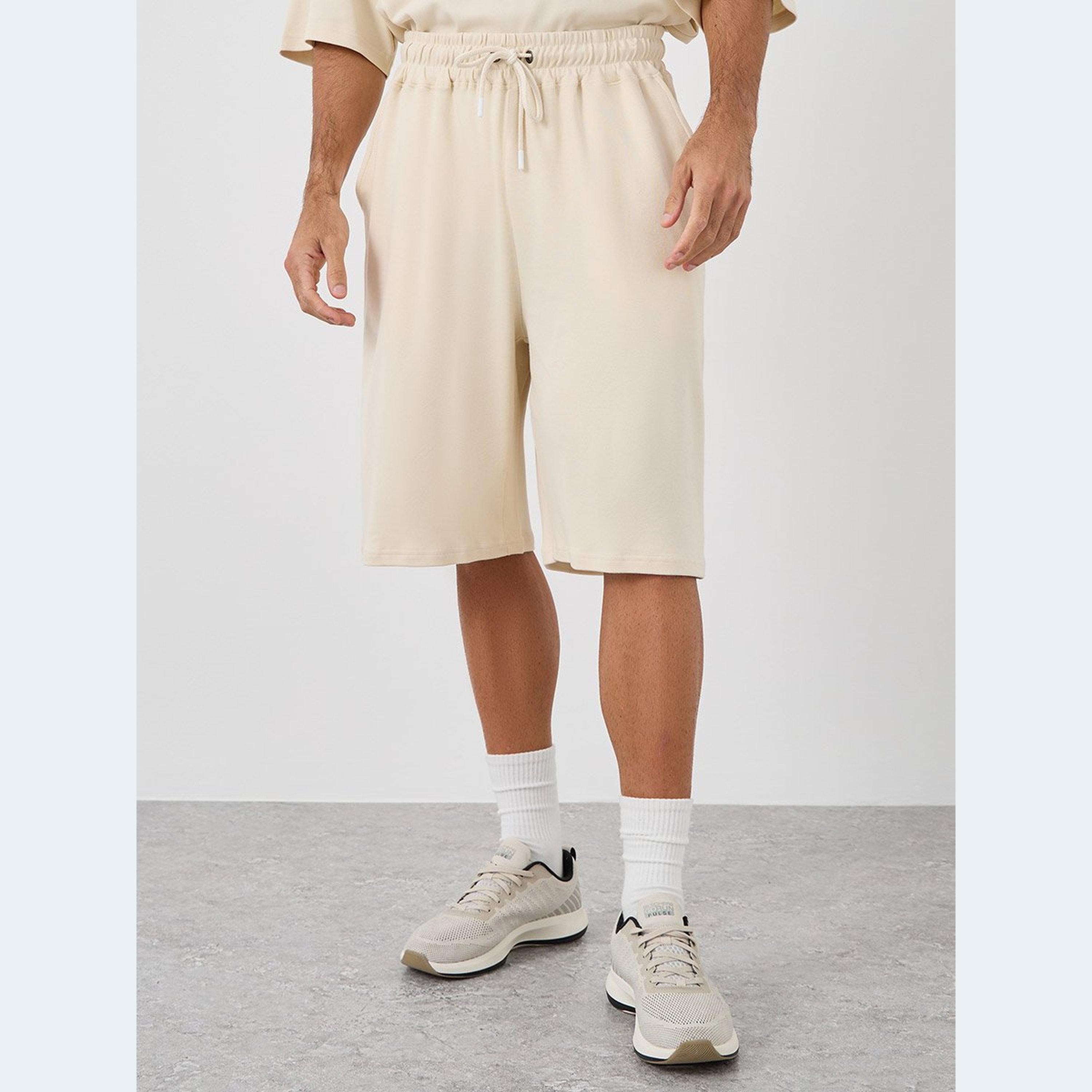 Styli Boxy Fit Printed T-Shirt and Oversized Shorts Co-Ords-men-clothing-coordsets-image-5