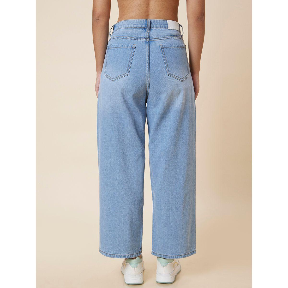 بنطال جينز بخصر متوسط وقصة بوي فريند-women-clothing-bottoms-jeans-image-3